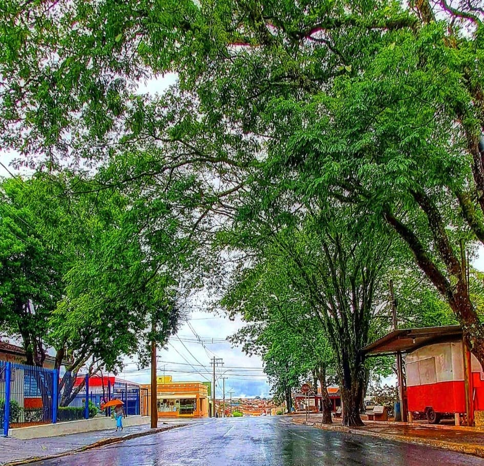 Sexta-feira com benção de chuva santa!